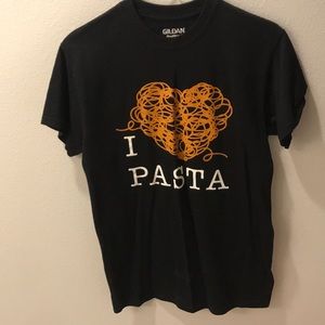 I love pasta, Olive Garden shirt